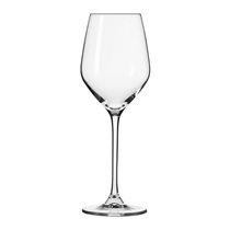 6 db-os fehérboros pohár készlet, kristályüveg, 200ml, "Splendour" - Krosno