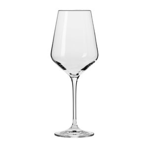 6 db-os fehérboros pohár készlet, kristályüveg, 390ml, "Avant-Garde" - Krosno