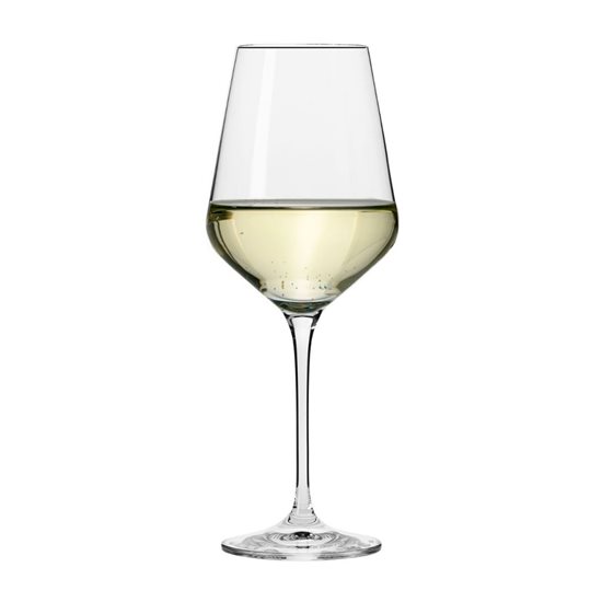 6 db-os fehérboros pohár készlet, kristályüveg, 390ml, "Avant-Garde" - Krosno
