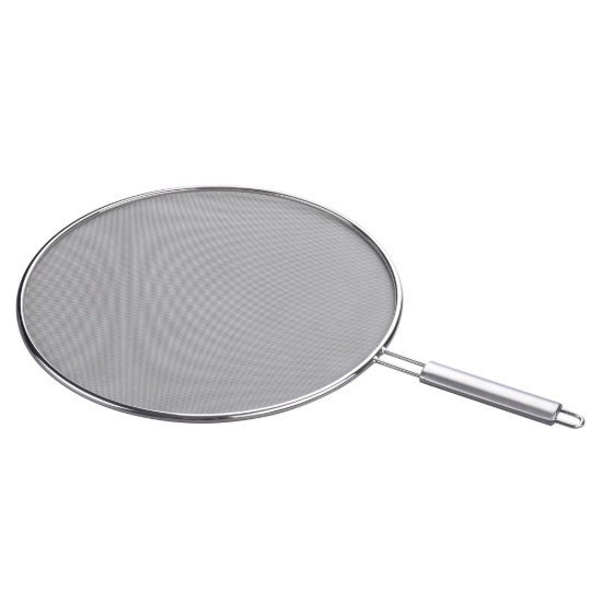 Rozsdamentes acél fröccsenésvédő paraván, 28 cm - Zokura