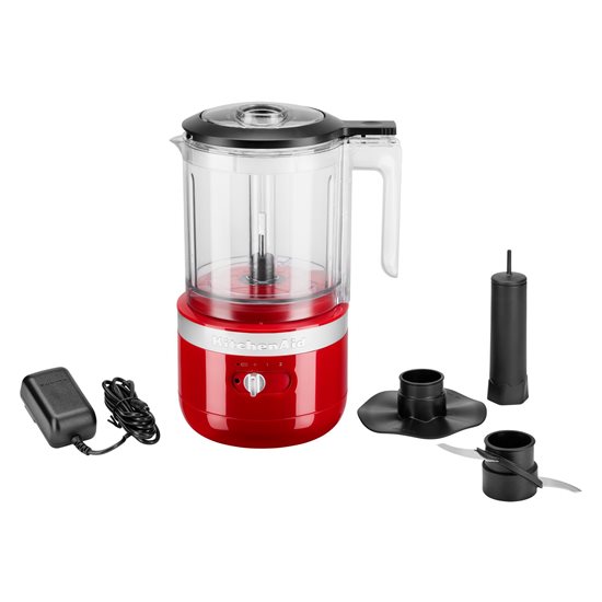 KitchenAid - 1,18 literes vezeték nélküli - Empire Red (bíbor vörös) aprító