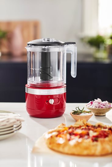 KitchenAid - 1,18 literes vezeték nélküli - Empire Red (bíbor vörös) aprító