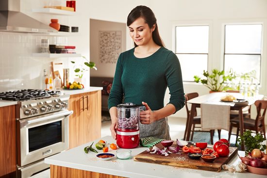 KitchenAid - 1,18 literes vezeték nélküli - Empire Red (bíbor vörös) aprító