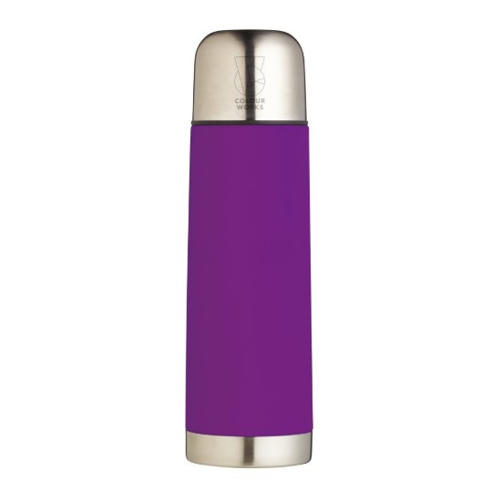 Hőszigetelt palack, rozsdamentes acél, 500 ml - Colourworks