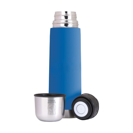 Hőszigetelt palack, rozsdamentes acél, 500 ml - Colourworks