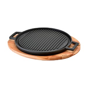 Lava öntvény grillsütő alátéttel 28 cm