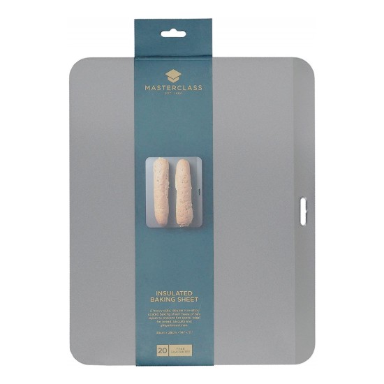 Tapadásmentes sütőlap, szénacél, 35 x 28 cm - MasterClass