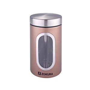 Zokura - 800 ml - es rozsdamentes acél tárolóedény