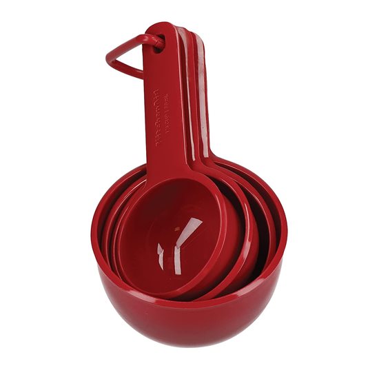 KitchenAid - 4 db-os mérőpohár készlet, Empire Red