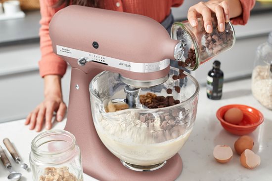 KitchenAid - Artisan Robotgép, 4.8L, 185-ös modell, Feather Pink