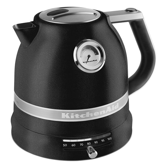 KitchenAid elektromos vízforraló 1.5 l, Cast Iron Black