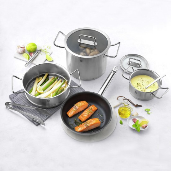 Tapadásmentes serpenyő, rozsdamentes acél, 20 cm, ZWILLING Pro - Zwilling