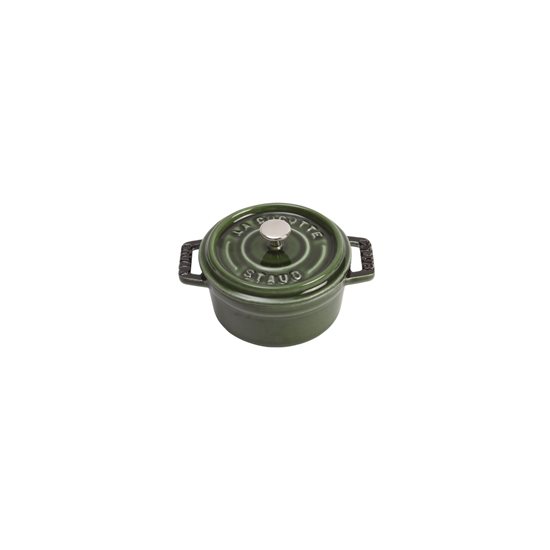 Staub - Mini Cocotte fazék, öntöttvas, 10cm/0,25L, Basil 