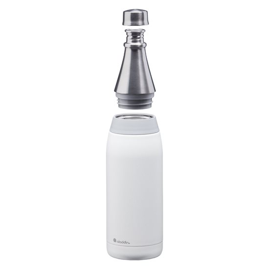 Aladdin - 600 ml-es Snowflake White rozsdamentes acél palack - Thermavac