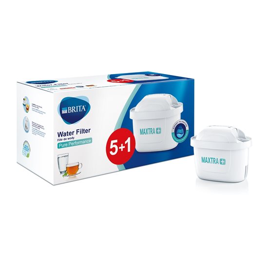 BRITA - 5+1 db MAXTRA+ Pure Performance vízszűrő