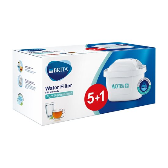 BRITA - 5+1 db MAXTRA+ Pure Performance vízszűrő