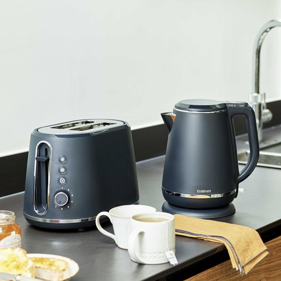 Cuisinart - 900 W-os 2 rekeszes szénszürke kenyérpirító