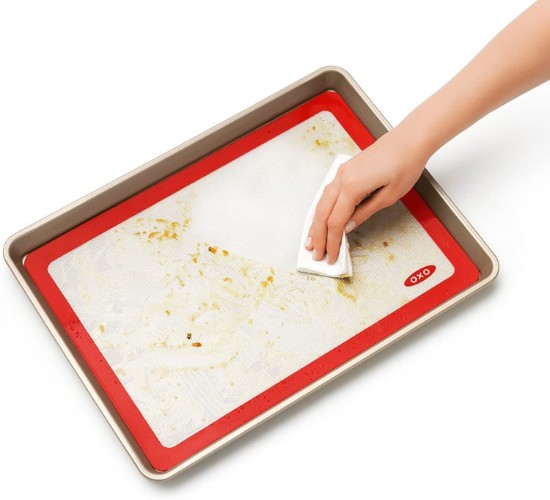 OXO - 42 x 29 cm - es szilikon tészta munkalap sütő tálcába