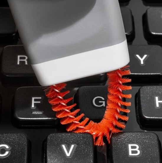 3 részes tisztítókészlet billentyűzethez és laptop képernyőjéhez, nylonhoz és mikroszálas - OXO
