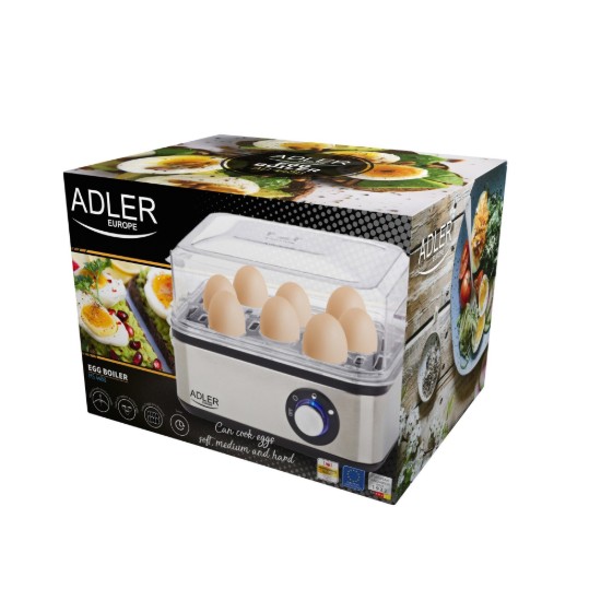 Adler - 800 W - os 8 férőhelyes tojásfőző