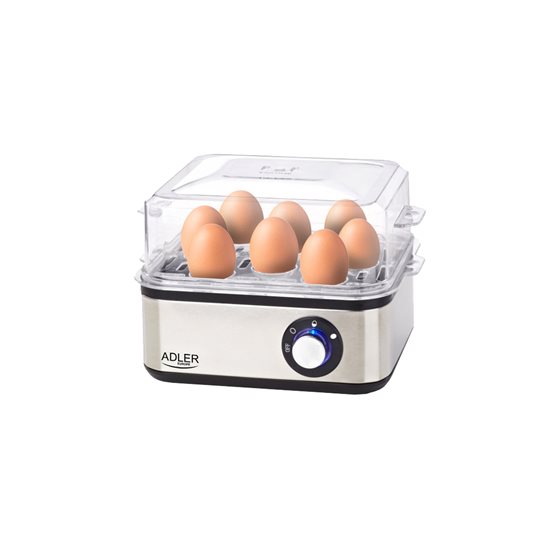Adler - 800 W - os 8 férőhelyes tojásfőző