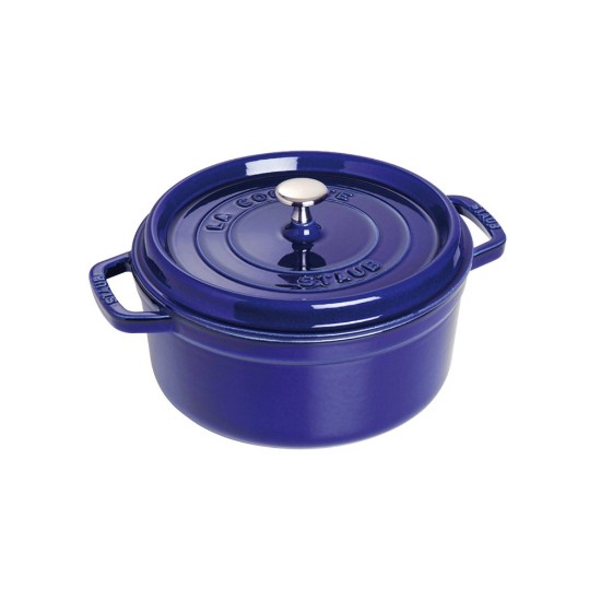 Staub cocotte fazék, öntöttvas, 24 cm/3,8 l, Dark Blue 