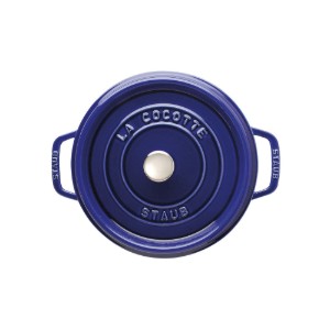 Staub cocotte fazék, öntöttvas, 24 cm/3,8 l, Dark Blue