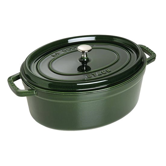 Staub - 33 cm / 6.7 litres Basil - Ovális Cocotte öntöttvas fazék