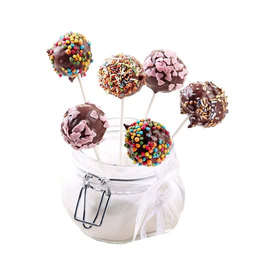 Készlet 48 evőpálcika Cake Pops, 15 cm, műanyag - Westmark