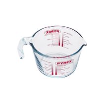 Pyrex - 1000 ml-es  "Classic" mércézett boroszilikát üveg pohár