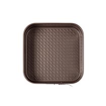 Pyrex - 24 cm - es szénacél szögletes sütőforma levehető alappal