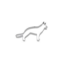 Keksz vágó alakja, kutya / farkas, 10 x 6 cm, rozsdamentes acél - Westmark