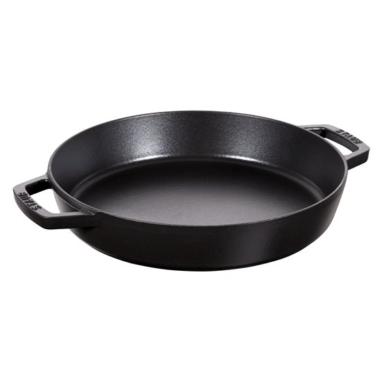 Staub serpenyő, fekete, 34 cm