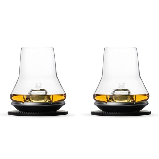Peugeot - "Les Impitoyables" 2db whiskys pohár, hűtőtalppal, 380 ml