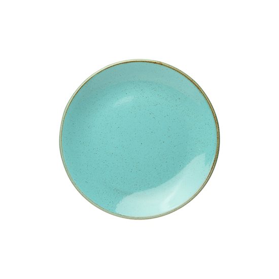 30 részes étkészlet, porcelán, "Északok", Türkiz - Porland