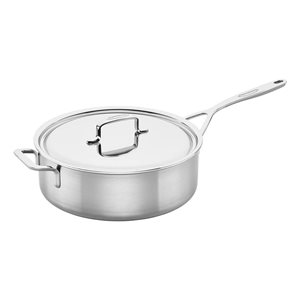 Serpenyő fedővel, sütéshez, 28 cm "5-Plus", rozsdamentes acél - Demeyere
