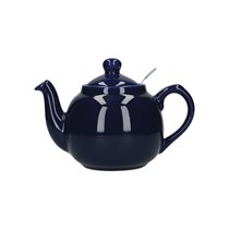 Kerámia vízforraló, 1200 ml, "Farmhouse", kobaltkék színű – "London Pottery" márka