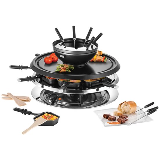 Raclette multi 4 az 1-ben, 1300 W - Unold