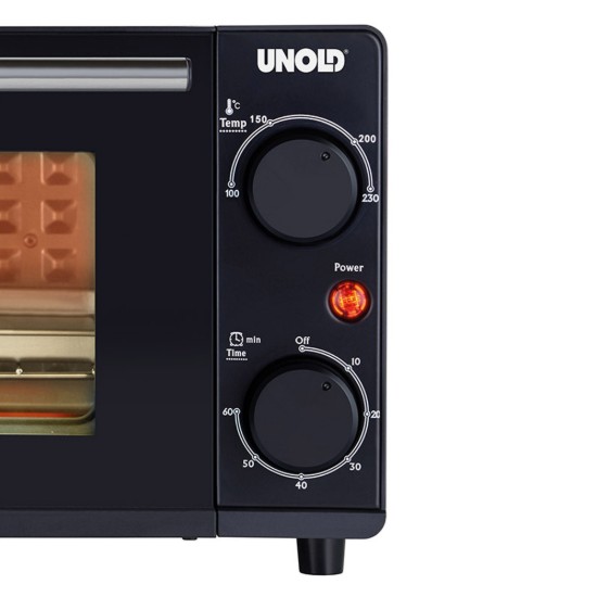 Kompact sütő, 9 L, 850 W - Unold