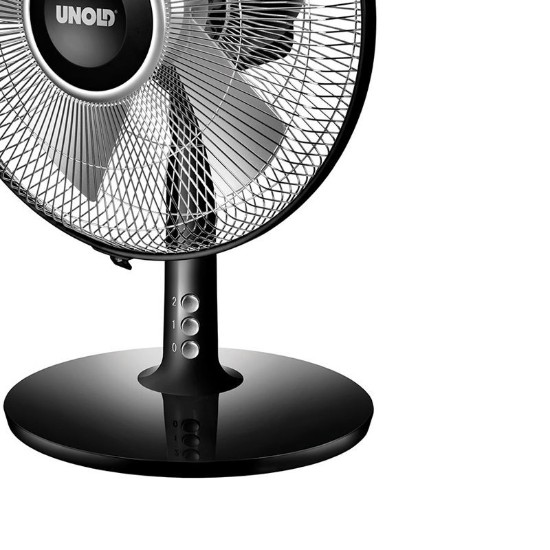 Unold asztali ventilátor "Silverline" 25 W fekete