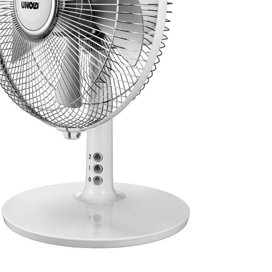 Unold asztali ventilátor "Silverline" 25 W fehér