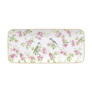 "Tavaszi idő" porcelántál, 36 x 16 cm - Easy Life