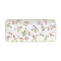 Nuova R2S - 36 x 16 cm - es "Tavaszi idő" porcelán tálca