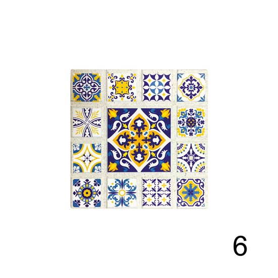 Nuova R2S - 20 x 20 cm - es "Maiolica" kerámia tányértartó