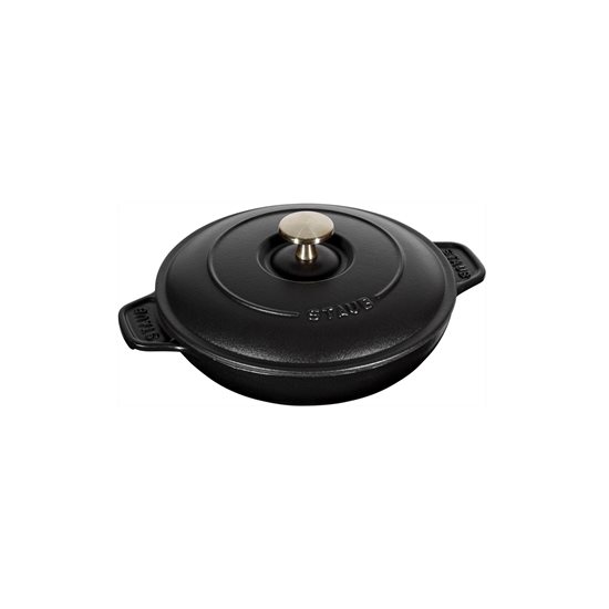 Staub - Serpenyő fedővel, öntöttvas, 20cm,  Black