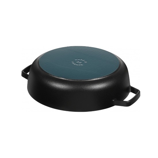 Staub Chistera lábas, öntöttvas, 28 cm, fekete