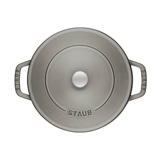 Staub chistera lábas 28 cm, Graphite Grey