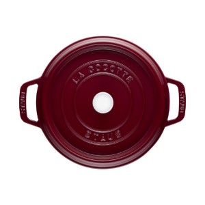 Cocotte főzőedény öntöttvasból, 26cm / 5,2L, Bordeaux - Staub