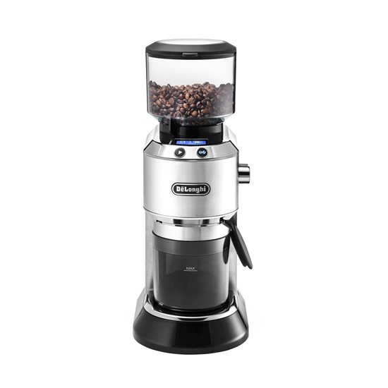 DeLonghi - "Dedica" Kávédaráló, 350g, 150W, Ezüst