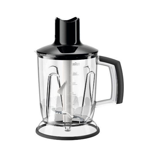 Aprító függőleges turmixgéphez, 1.25L, Fekete - Braun
